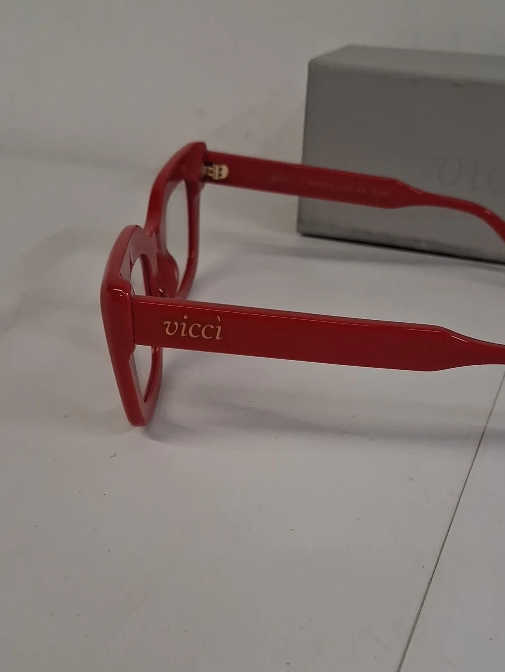 Womens Rxable Vicci 1182 RED Arrive Like An Icon Eyeglass Frames